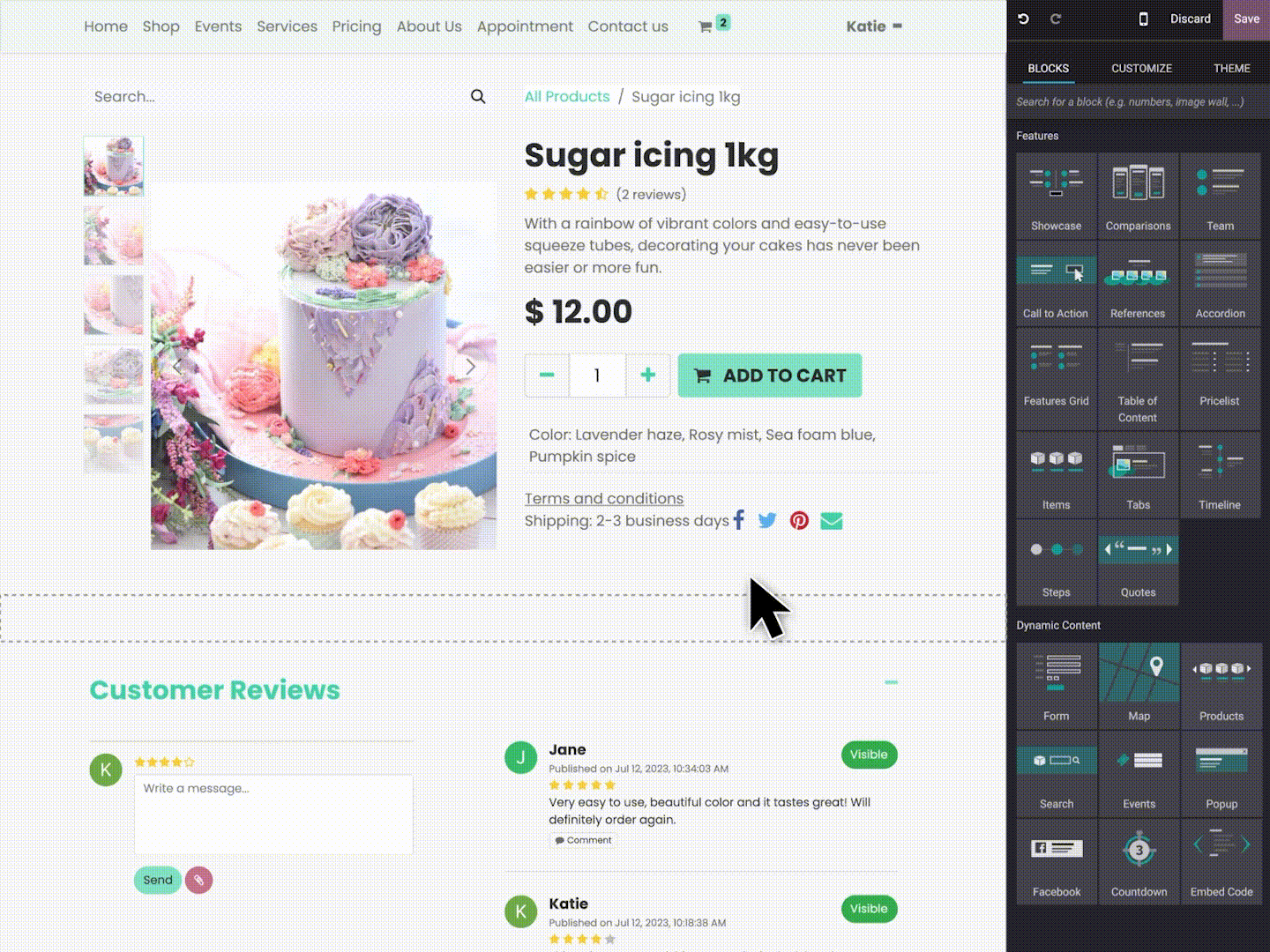 Odoo eCommerce Demo